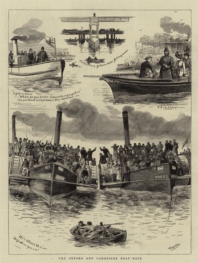 The Oxford and Cambridge Boat-Race by William Ralston